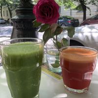   at Napfényes Restaurant & Confectionery in Budapest