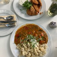   at Napfényes Restaurant & Confectionery in Budapest