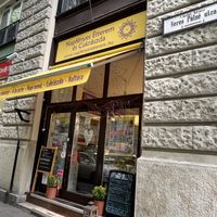   at Napfényes Restaurant & Confectionery in Budapest