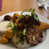   at Napfényes Restaurant & Confectionery in Budapest