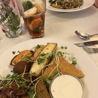   at Napfényes Restaurant & Confectionery in Budapest