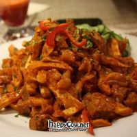 Seitan..... at Napfényes Restaurant & Confectionery in Budapest