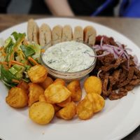 Gyros at Napfényes Restaurant & Confectionery in Budapest