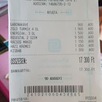  at Napfényes Restaurant & Confectionery in Budapest