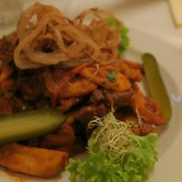 vegan lečo  at Napfényes Restaurant & Confectionery in Budapest