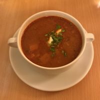 Goulash  at Napfényes Restaurant & Confectionery in Budapest