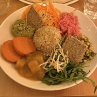 Napfenyes Bowl. Soo tasty  at Napfényes Restaurant & Confectionery in Budapest