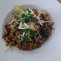 Pad thaï at Napfényes Restaurant & Confectionery in Budapest