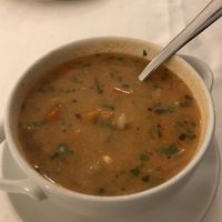 soup mixed  at Napfényes Restaurant & Confectionery in Budapest