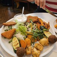   at Napfényes Restaurant & Confectionery in Budapest