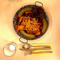   at Napfényes Restaurant & Confectionery in Budapest