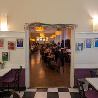 Inside of Napfényes at Napfényes Restaurant & Confectionery in Budapest