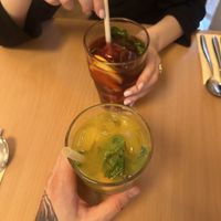   at Napfényes Restaurant & Confectionery in Budapest