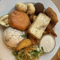 Mixed whatever   at Napfényes Restaurant & Confectionery in Budapest