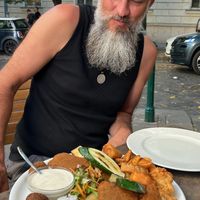   at Napfényes Restaurant & Confectionery in Budapest