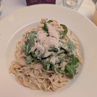 Carbonara at Napfényes Restaurant & Confectionery in Budapest