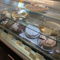 Cakes at Napfényes Restaurant & Confectionery in Budapest