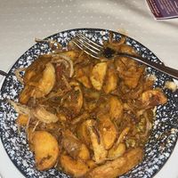 As you can see it was 90% potato wedges   at Napfényes Restaurant & Confectionery in Budapest