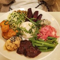 Winter bowl at Napfényes Restaurant & Confectionery in Budapest