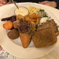 Napfényes lavish platter for 1  at Napfényes Restaurant & Confectionery in Budapest