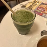 Super green smoothie   at Napfényes Restaurant & Confectionery in Budapest
