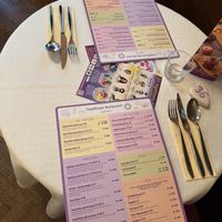   at Napfényes Restaurant & Confectionery in Budapest