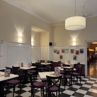   at Napfényes Restaurant & Confectionery in Budapest