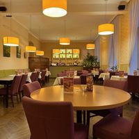   at Napfényes Restaurant & Confectionery in Budapest
