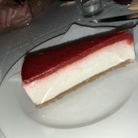 Cheesecake!!  at Napfényes Restaurant & Confectionery in Budapest
