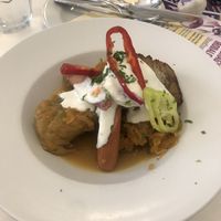 Stuffed cabbage  at Napfényes Restaurant & Confectionery in Budapest