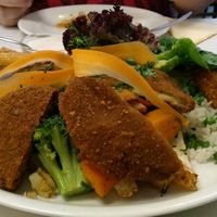 napfenyes plate at Napfényes Restaurant & Confectionery in Budapest