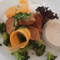 The kiev was amazing ! at Napfényes Restaurant & Confectionery in Budapest