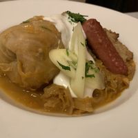 Stuffed cabbage  at Napfényes Restaurant & Confectionery in Budapest