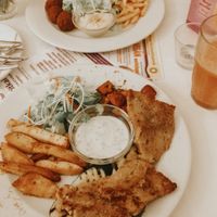 Two vegan platters at Napfényes Restaurant & Confectionery in Budapest