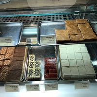 Sweet treats  at Napfényes Restaurant & Confectionery in Budapest