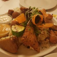 Presented beautifully at Napfényes Restaurant & Confectionery in Budapest