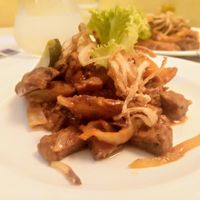 Seitan at Napfényes Restaurant & Confectionery in Budapest