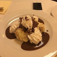 Somló Sponge Cake at Napfényes Restaurant & Confectionery in Budapest