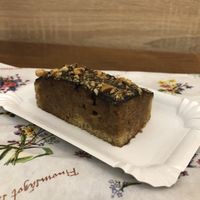 Desert at Napfényes Restaurant & Confectionery in Budapest