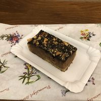 Desert at Napfényes Restaurant & Confectionery in Budapest