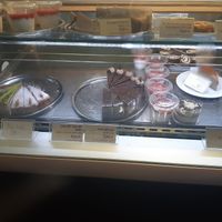 Display at Napfényes Restaurant & Confectionery in Budapest