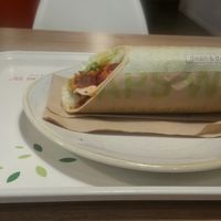 Vegan oriental wrap at Dean & David - Hirschengraben in Bern
