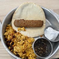 Gaza Scrambled  at Planetary Burger in Vancouver