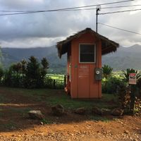 Here’s a photo of the tiny sweet restaurant. at Nourish Hanalei in Hanalei