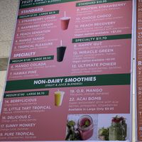Menu   at OR Smoothie and Cafe in Richmond Heights