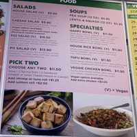 Menu  at OR Smoothie and Cafe in Richmond Heights