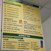 Menu   at OR Smoothie and Cafe in Richmond Heights