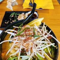 Vegan Laksa and dumplings at Gala Thai in West End