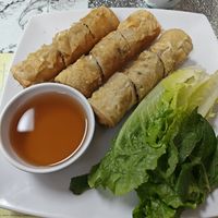 fried spring rolls at Pho Huynh Sang in San Francisco