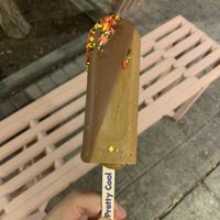 Pumpkin chai ice cream pop! 🎃   at Pretty Cool Ice Cream in Chicago